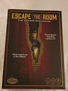 NWT Escape The Room The Cursed Dollhouse Board Game